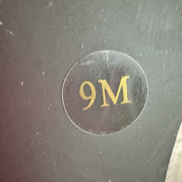 Gianni Bini Womens Cognac Brown Leather Monk Strap Wingtip Oxford Shoes 9M - Picture 10 of 11